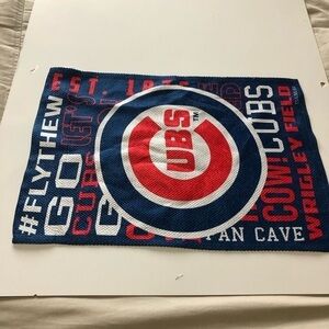 Chicago Cubs Blue and Red Banner flag